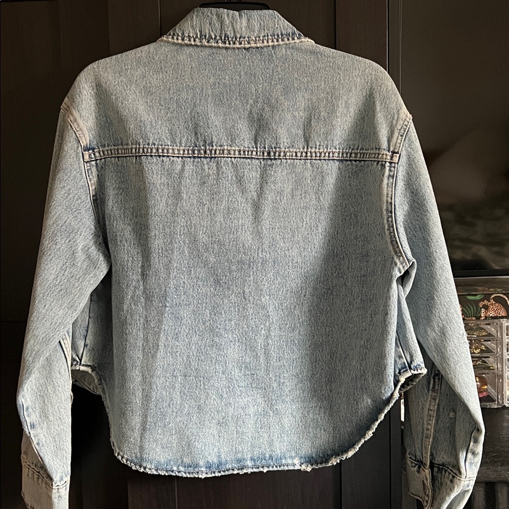 Zara Jean shirt jacket - Picture 3 of 5